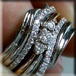 Fitted Diamond Wedding Band